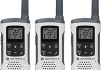 Motorola Solutions T260tp Talkabout Radio, 3 Pack, White